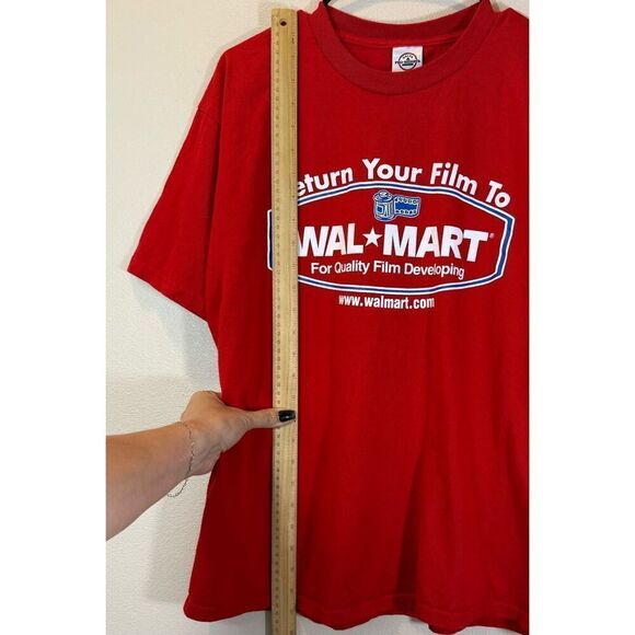 Vintage Delta Pro Weight Walmart Quality Film Developing Retro T-Shirt Unisex L - Picture 4 of 7